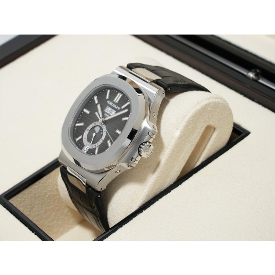 パテックフィリップ ノーチラス アニュアルカレンダー ムーンフェイズ Ref.5726A-001 ステンレススチール ブラック文字盤 | ノーチラス | 03