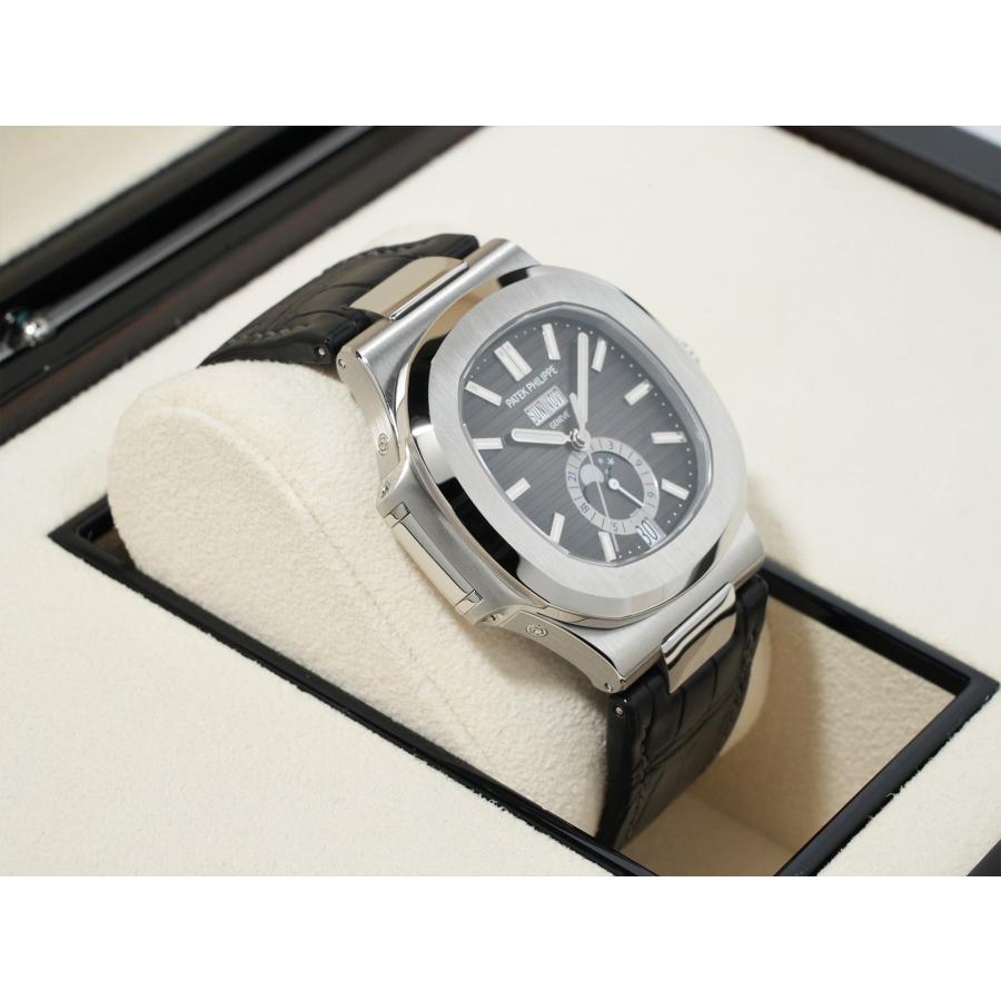 パテックフィリップ ノーチラス アニュアルカレンダー ムーンフェイズ Ref.5726A-001 ステンレススチール ブラック文字盤 | ノーチラス | 04