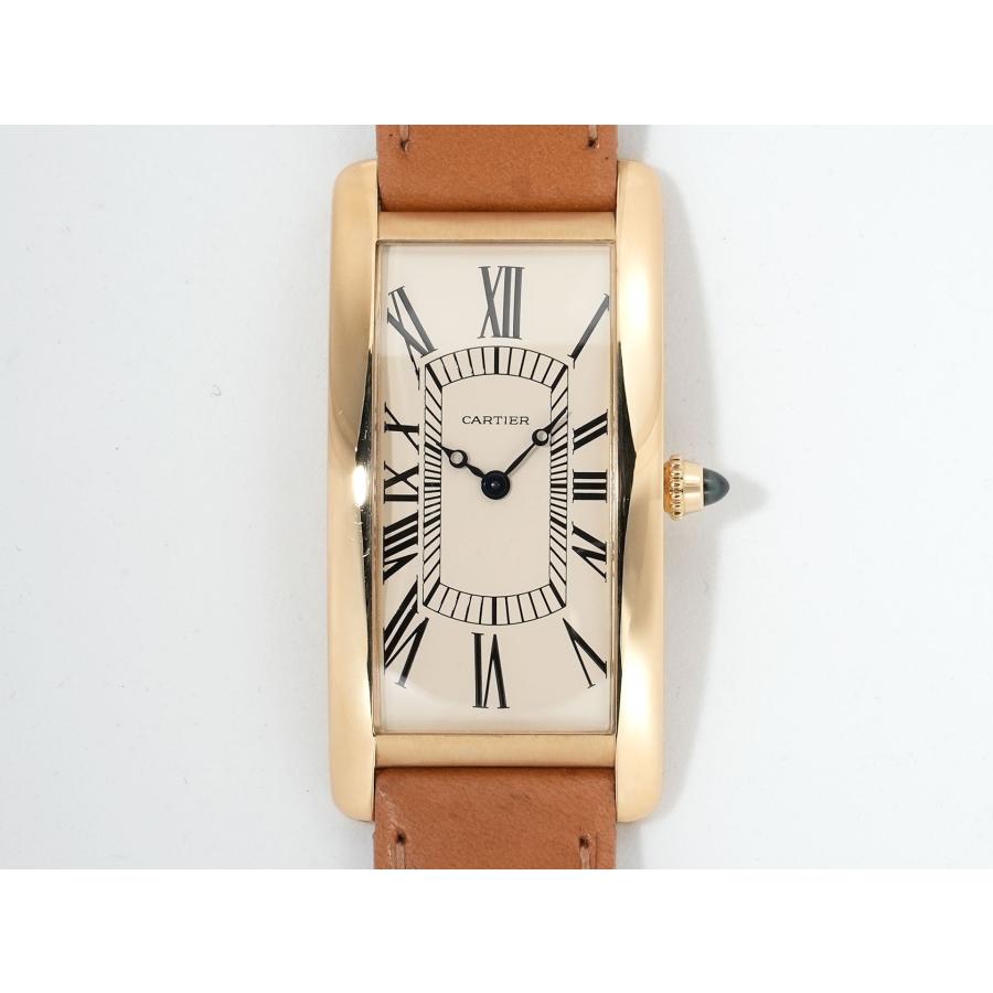 カルティエ タンク サントレ Ref.WGTA0057 イエローゴールド ベージュ文字盤 | Cartier | 01