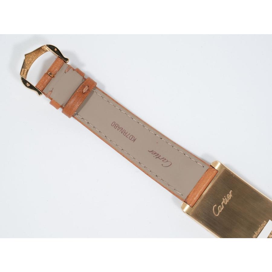 カルティエ タンク サントレ Ref.WGTA0057 イエローゴールド ベージュ文字盤 | Cartier | 08