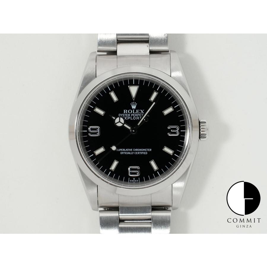 ロレックス エクスプローラーI Ref.14270 ステンレススチール ブラック文字盤 オイスターブレスレット | エクスプローラー（ROLEX）