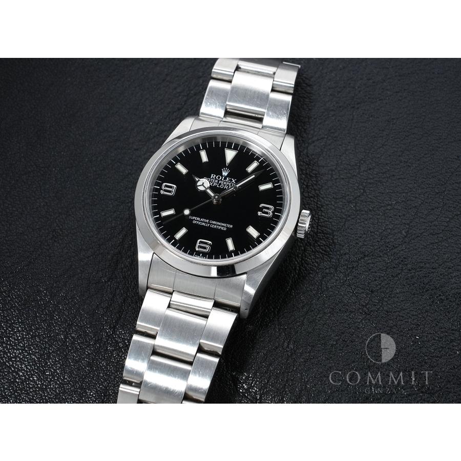 ロレックス エクスプローラーI Ref.14270 ステンレススチール ブラック文字盤 オイスターブレスレット | エクスプローラー（ROLEX） | 10