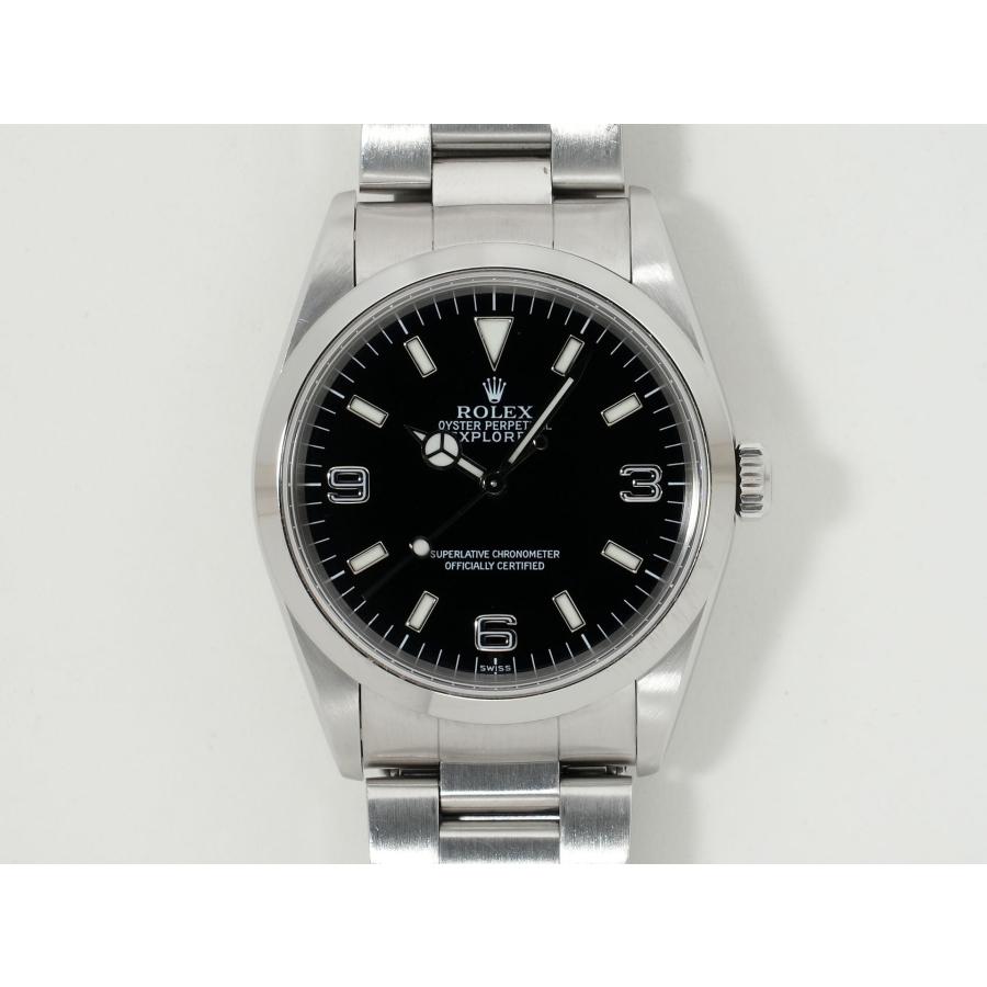 ロレックス エクスプローラーI Ref.14270 ステンレススチール ブラック文字盤 オイスターブレスレット | エクスプローラー（ROLEX） | 01