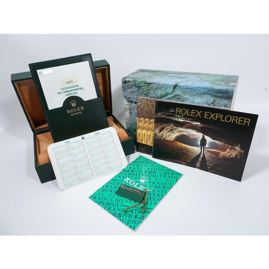 ロレックス エクスプローラーI Ref.14270 ステンレススチール ブラック文字盤 オイスターブレスレット | エクスプローラー（ROLEX） | 09