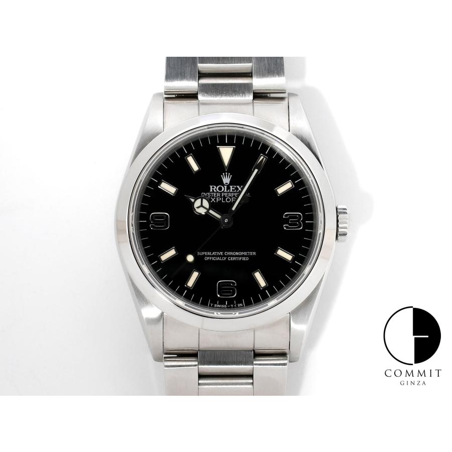 ロレックス エクスプローラーI Ref.14270 ステンレススチール ブラック文字盤 オイスターブレスレット | エクスプローラー（ROLEX）