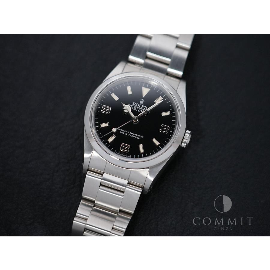 ロレックス エクスプローラーI Ref.14270 ステンレススチール ブラック文字盤 オイスターブレスレット | エクスプローラー（ROLEX） | 10