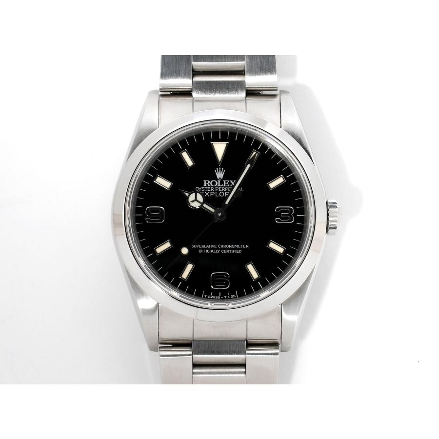 ロレックス エクスプローラーI Ref.14270 ステンレススチール ブラック文字盤 オイスターブレスレット | エクスプローラー（ROLEX） | 01