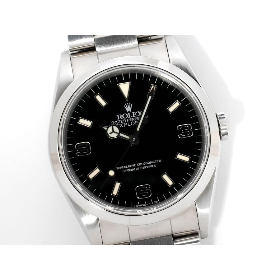 ロレックス エクスプローラーI Ref.14270 ステンレススチール ブラック文字盤 オイスターブレスレット | エクスプローラー（ROLEX） | 02