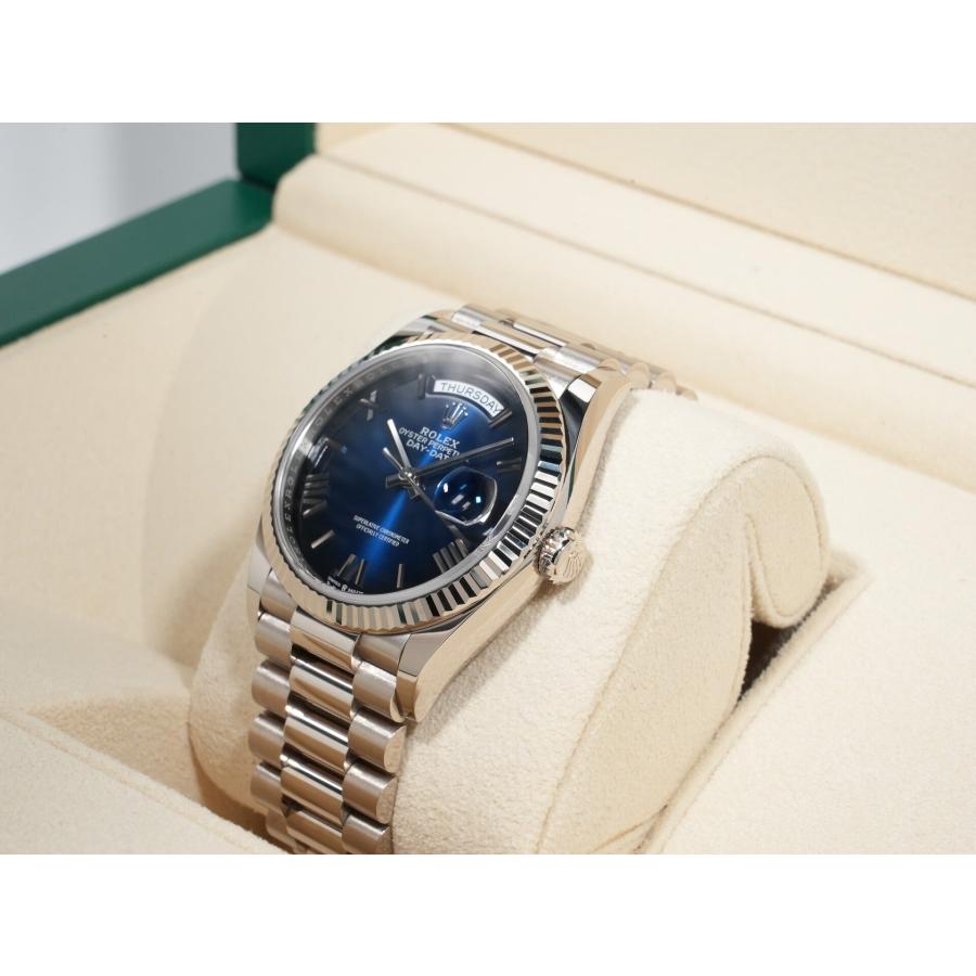 ロレックス デイデイト36 Ref.128239 18KWG ブルーオンブレ文字盤 | デイデイト | 03