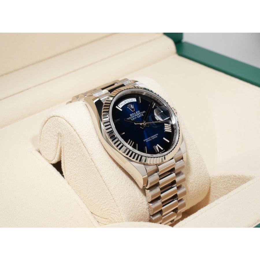ロレックス デイデイト36 Ref.128239 18KWG ブルーオンブレ文字盤 | デイデイト | 04