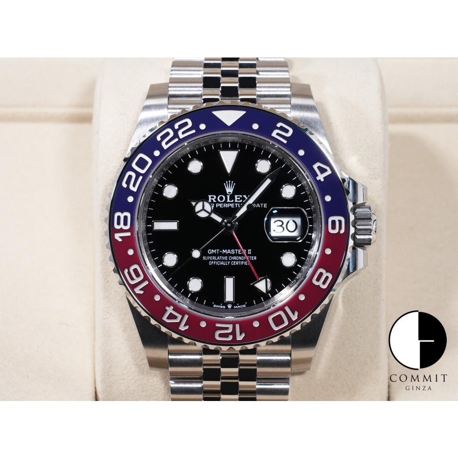 ロレックス GMTマスターII Ref.126710BLRO ステンレススチール ブラック文字盤 ジュビリーブレスレット | GMTマスター