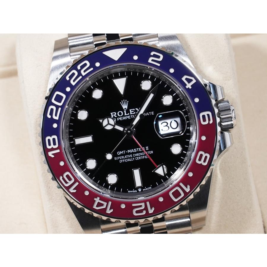 ロレックス GMTマスターII Ref.126710BLRO ステンレススチール ブラック文字盤 ジュビリーブレスレット | GMTマスター | 02