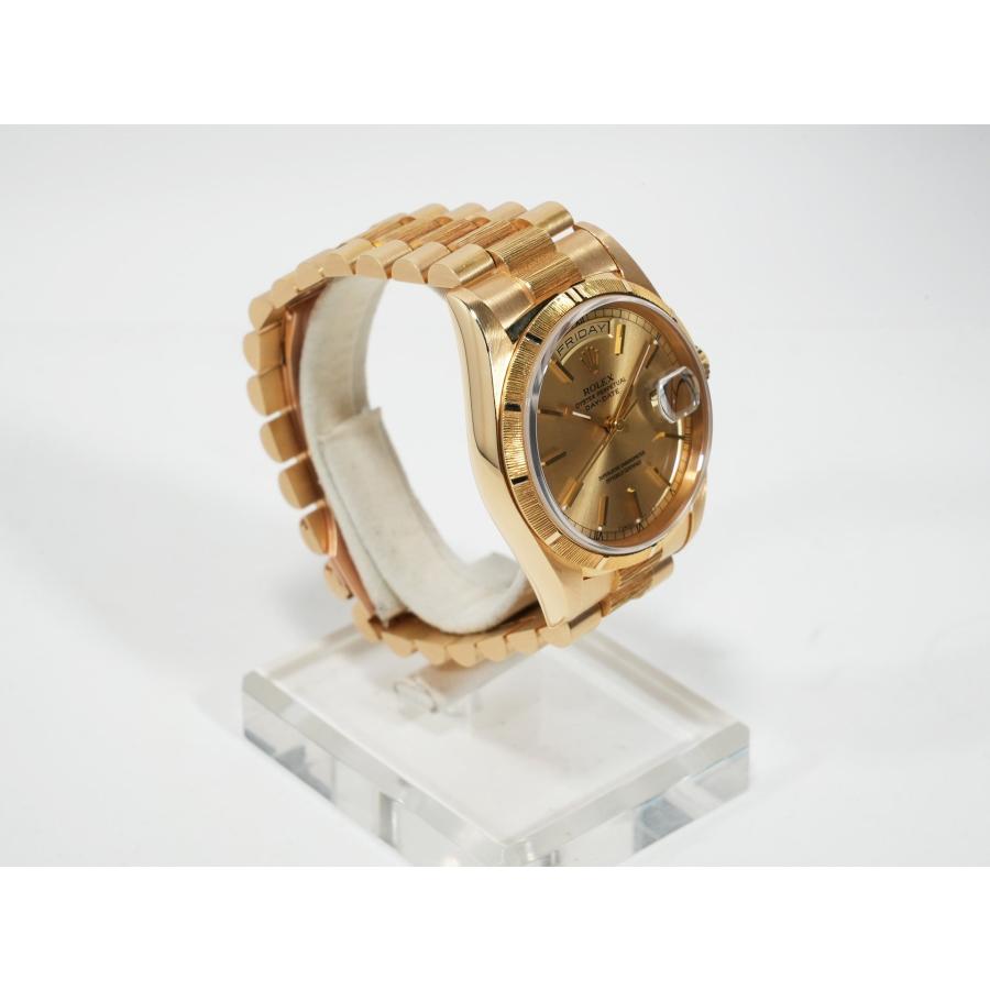 ロレックス デイデイト Ref.18248 イエローゴールド シャンパンゴールド文字盤 | デイデイト | 04