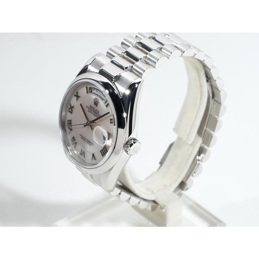 ロレックス デイデイト36 Ref.118206 PT ピンクシェル文字盤 | デイデイト | 03