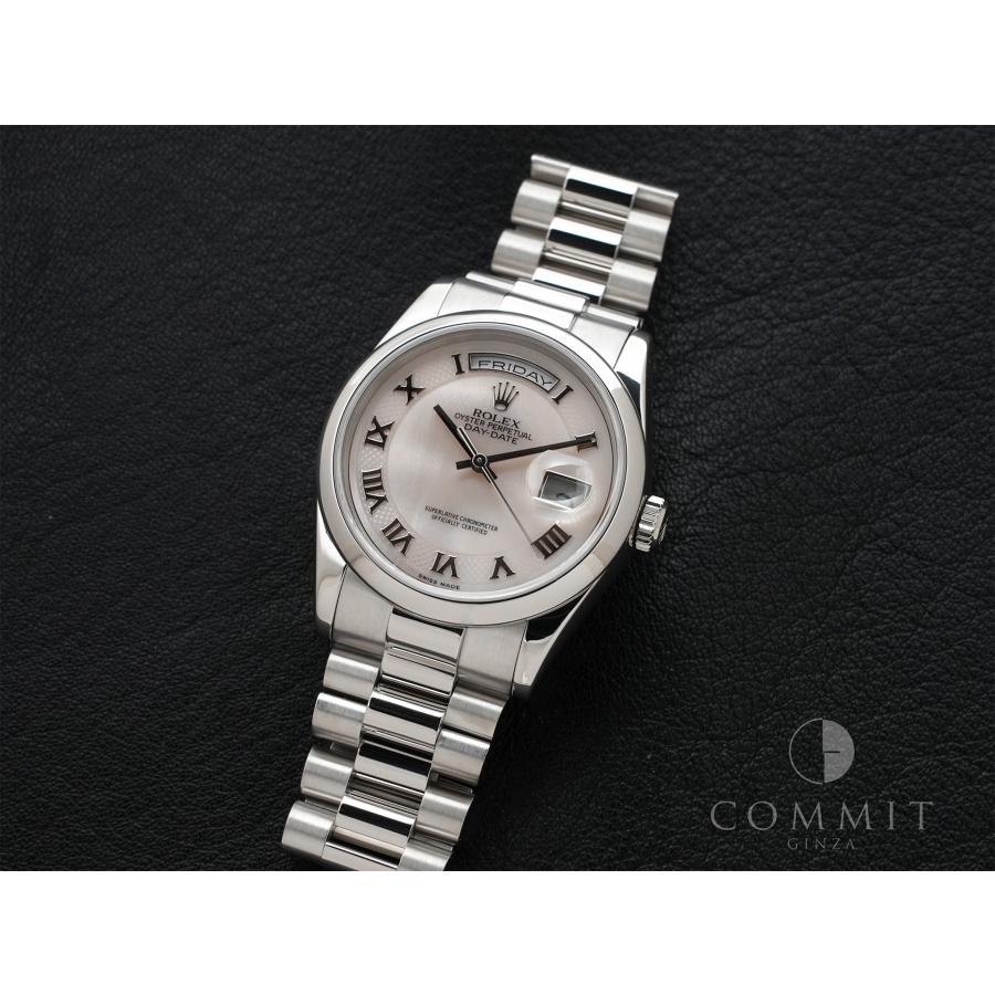 ロレックス デイデイト36 Ref.118206 PT ピンクシェル文字盤 | デイデイト | 09