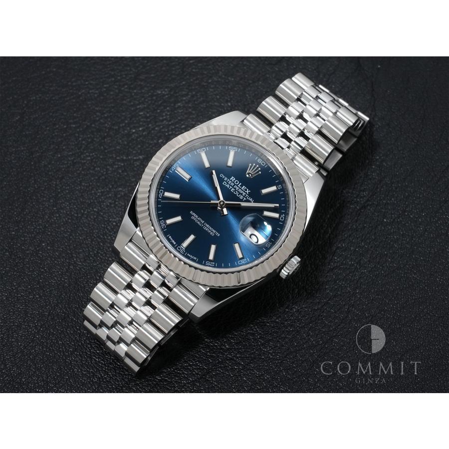 ロレックス デイトジャスト41 Ref.126334 ステンレススチール/ホワイトゴールド ブライトブルー文字盤 ジュビリーブレスレット | デイトジャスト | 10