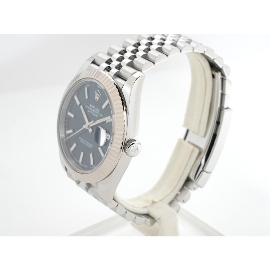 ロレックス デイトジャスト41 Ref.126334 ステンレススチール/ホワイトゴールド ブライトブルー文字盤 ジュビリーブレスレット | デイトジャスト | 03