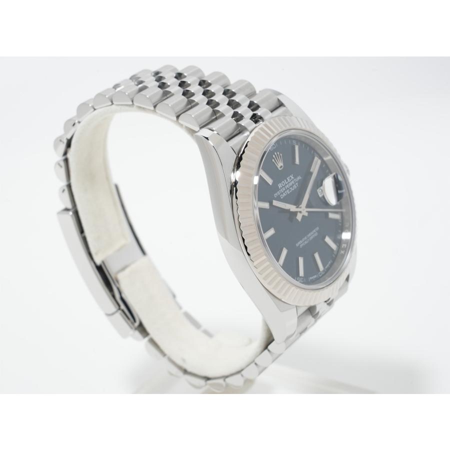 ロレックス デイトジャスト41 Ref.126334 ステンレススチール/ホワイトゴールド ブライトブルー文字盤 ジュビリーブレスレット | デイトジャスト | 04