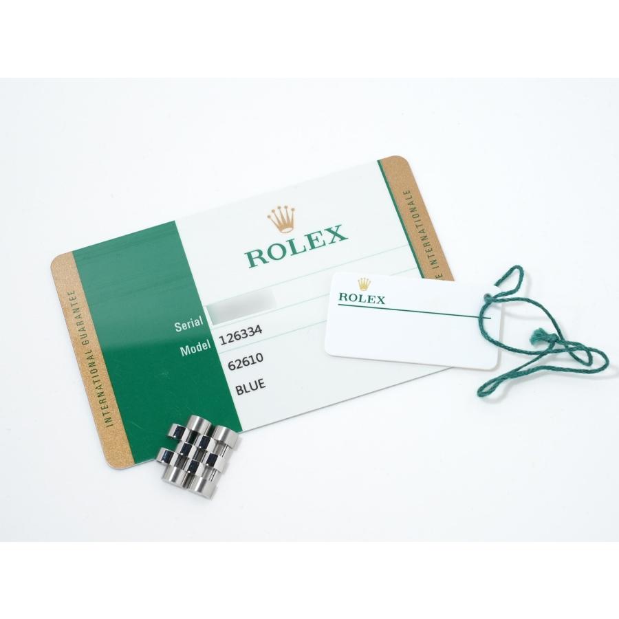 ロレックス デイトジャスト41 Ref.126334 ステンレススチール/ホワイトゴールド ブライトブルー文字盤 ジュビリーブレスレット | デイトジャスト | 09