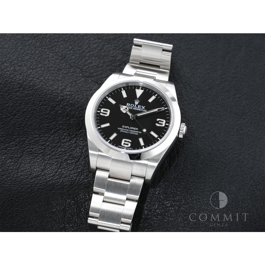 ロレックス エクスプローラーI Ref.214270 ステンレススチール ブラック文字盤 オイスターブレスレット | エクスプローラー（ROLEX） | 10