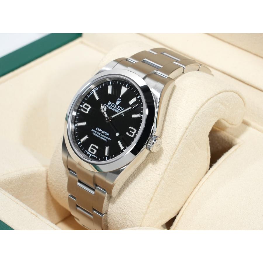 ロレックス エクスプローラーI Ref.214270 ステンレススチール ブラック文字盤 オイスターブレスレット | エクスプローラー（ROLEX） | 03