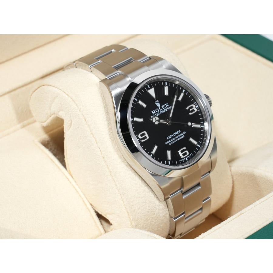 ロレックス エクスプローラーI Ref.214270 ステンレススチール ブラック文字盤 オイスターブレスレット | エクスプローラー（ROLEX） | 04