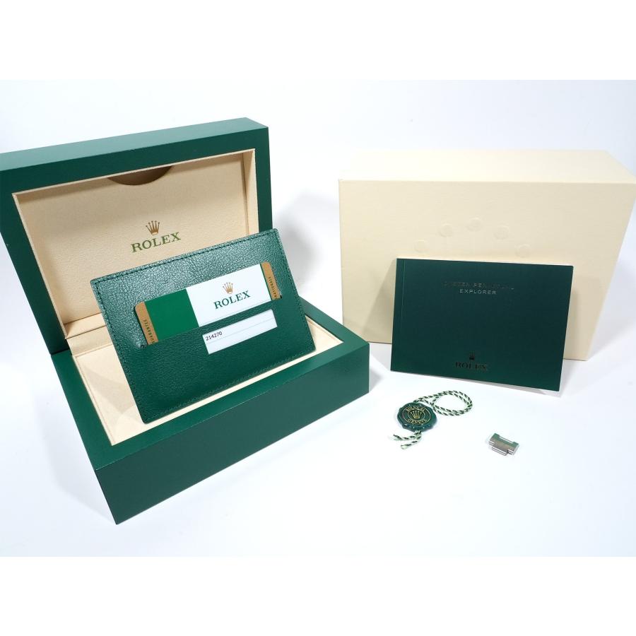 ロレックス エクスプローラーI Ref.214270 ステンレススチール ブラック文字盤 オイスターブレスレット | エクスプローラー（ROLEX） | 09