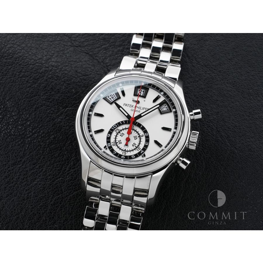 パテックフィリップ アニュアルカレンダー クロノグラフ Ref.5960/1A-001 ステンレススチール シルバー文字盤 | PATEK PHILIPPE | 12