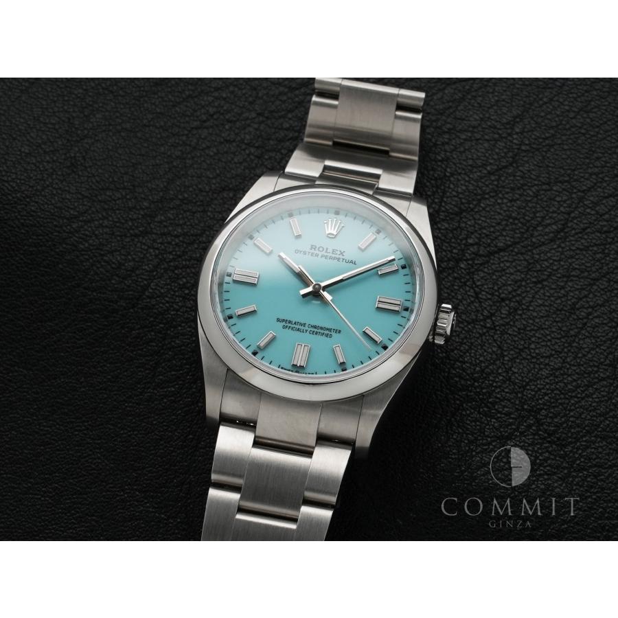 ロレックス オイスターパーペチュアル36 Ref.126000 ステンレススチール ターコイズ文字盤 | オイスター パーペチュアル | 10
