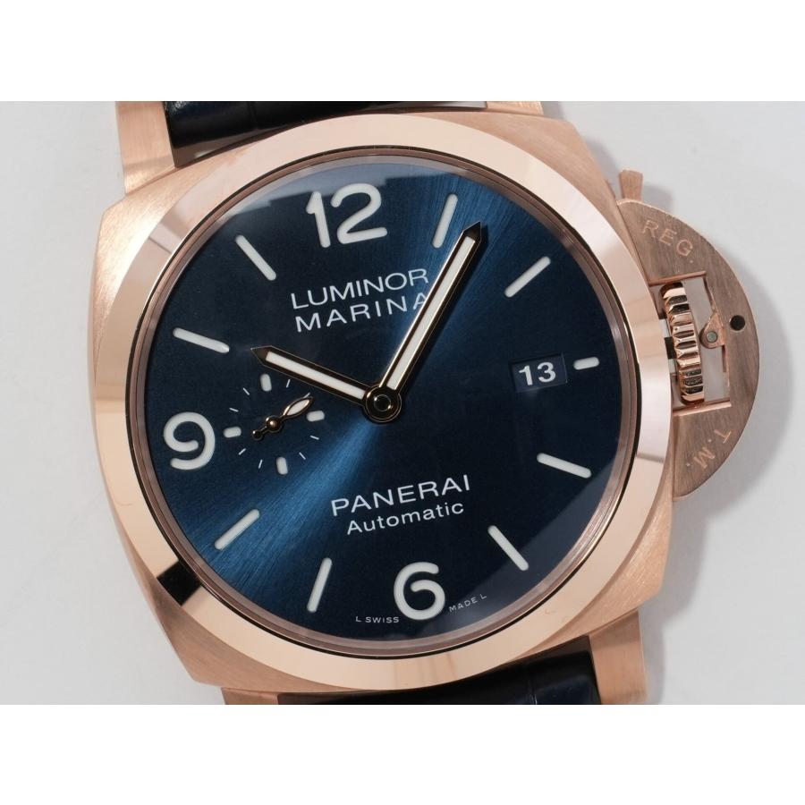 パネライ ルミノール マリーナ ゴールドテック 44mm Ref.PAM01112 ゴールドテック ブルー文字盤 | OFFICINE PANERAI | 02