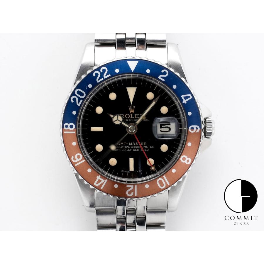 ロレックス GMTマスター Ref.1675 ステンレススチール ブラック文字盤 オイスターブレスレット | GMTマスター