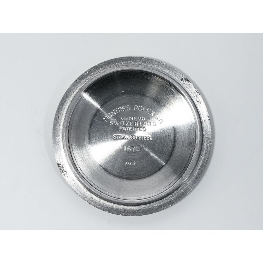 ロレックス GMTマスター Ref.1675 ステンレススチール ブラック文字盤 オイスターブレスレット | GMTマスター | 13