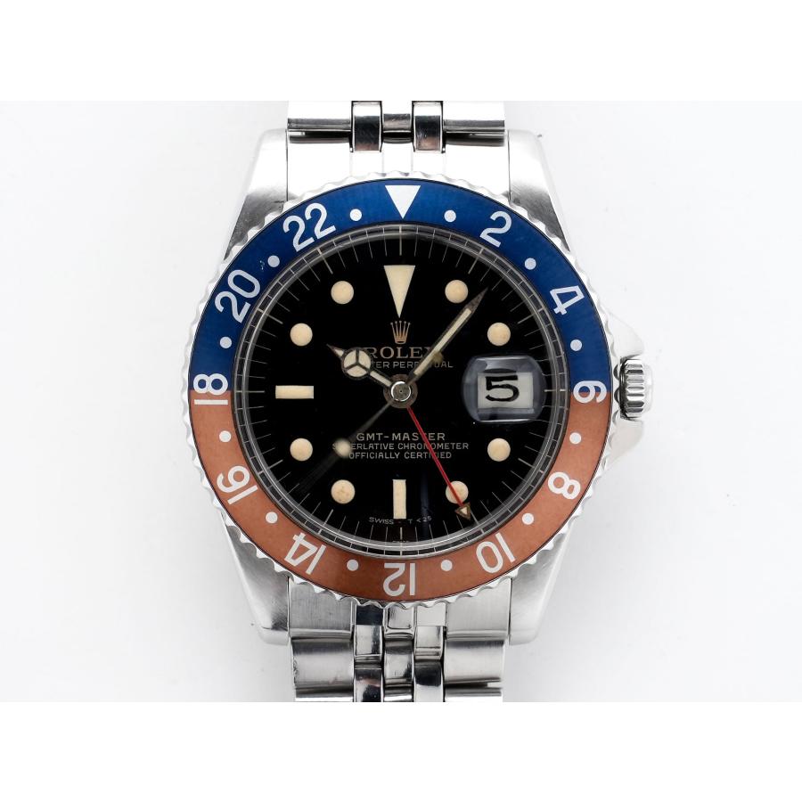 ロレックス GMTマスター Ref.1675 ステンレススチール ブラック文字盤 オイスターブレスレット | GMTマスター | 01