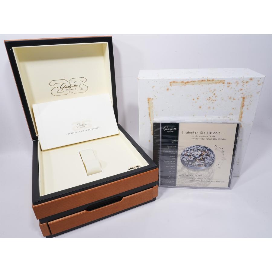 グラスヒュッテオリジナル セネタ パーペチュアルカレンダー Ref.39-50-03-13-04 ホワイトゴールド ブラック文字盤 | GLASHUTTE ORIGINAL | 11