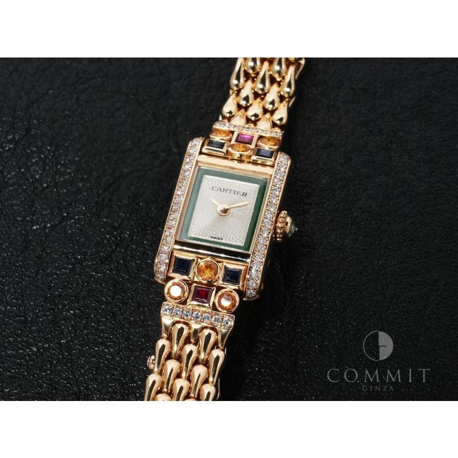 カルティエ タンク ミニ Ref.WB2016DY イエローゴールド シルバー文字盤 | Cartier | 10