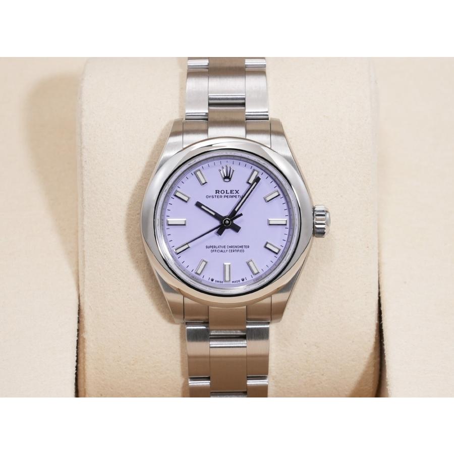ロレックス オイスターパーペチュアル Ref.276200 ステンレススチール ラベンダー文字盤 | オイスター パーペチュアル | 01