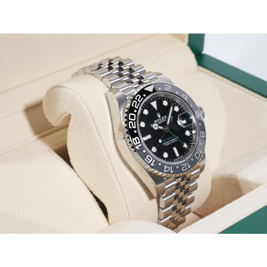 ロレックス GMTマスターII Ref.126710GRNR SS ブラック文字盤 ジュビリーブレスレット | GMTマスター | 04