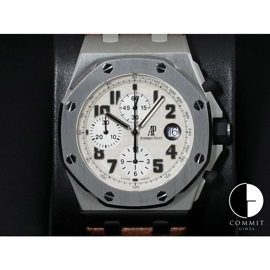 オーデマピゲ ロイヤルオーク オフショア クロノグラフ サファリ Ref.26170ST.OO.D091CR.01 ステンレススチール アイボリー文字盤 | AUDEMARS PIGUET
