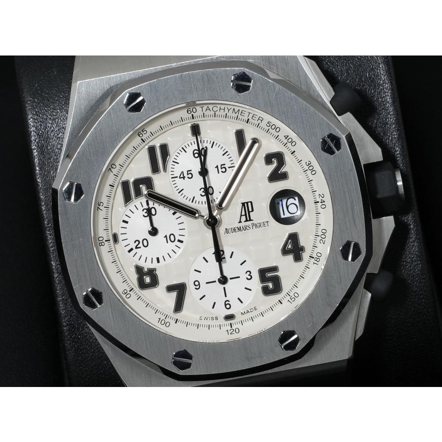 オーデマピゲ ロイヤルオーク オフショア クロノグラフ サファリ Ref.26170ST.OO.D091CR.01 ステンレススチール アイボリー文字盤 | AUDEMARS PIGUET | 02