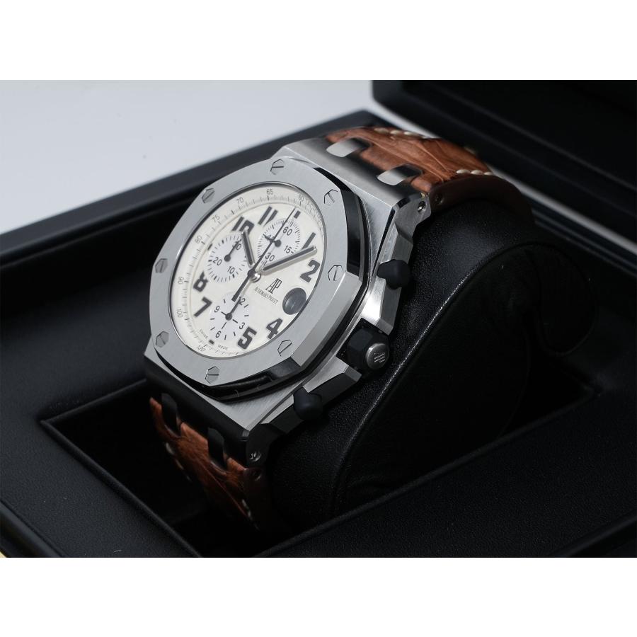 オーデマピゲ ロイヤルオーク オフショア クロノグラフ サファリ Ref.26170ST.OO.D091CR.01 ステンレススチール アイボリー文字盤 | AUDEMARS PIGUET | 03