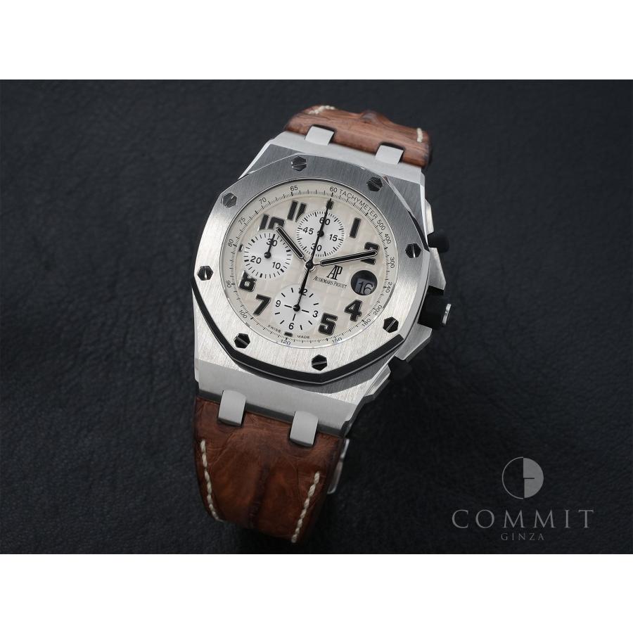 オーデマピゲ ロイヤルオーク オフショア クロノグラフ サファリ Ref.26170ST.OO.D091CR.01 ステンレススチール アイボリー文字盤 | AUDEMARS PIGUET | 09
