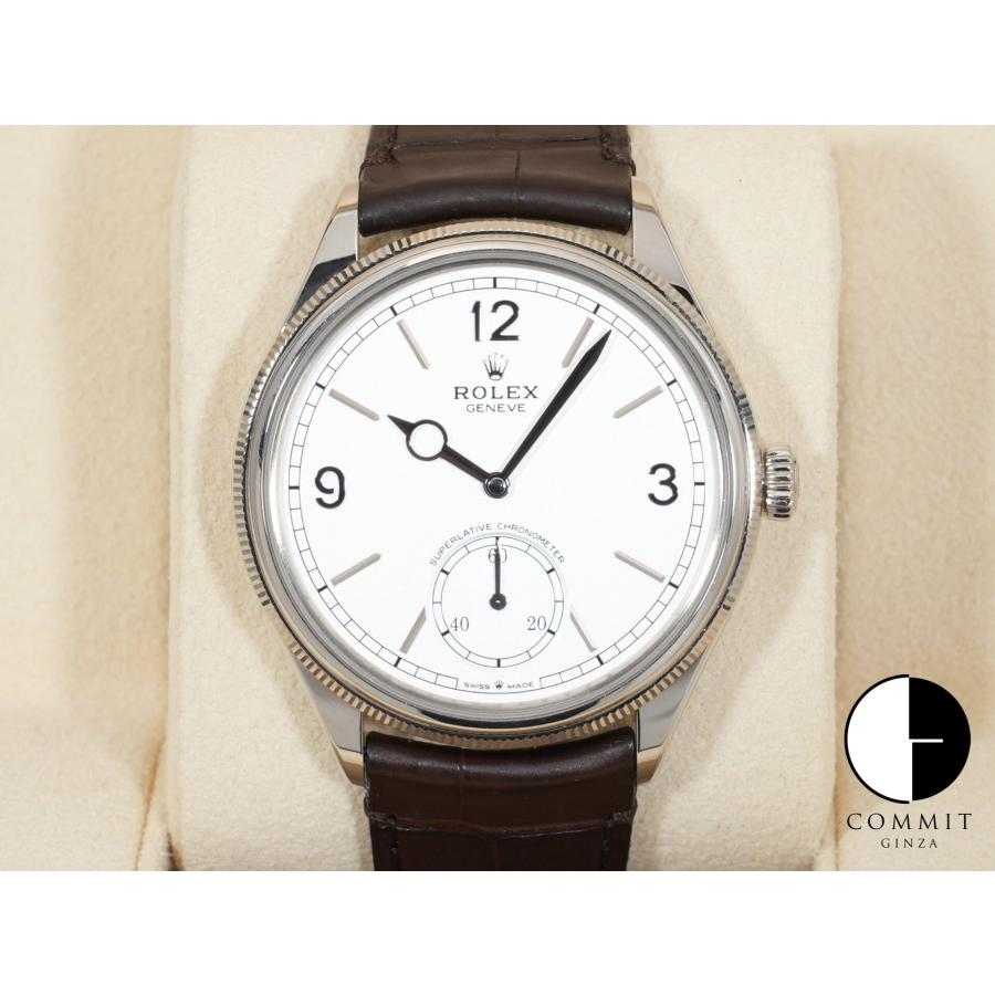 ロレックス 1908 Ref.52509 ホワイトゴールド ホワイト文字盤 革ベルト | ROLEX
