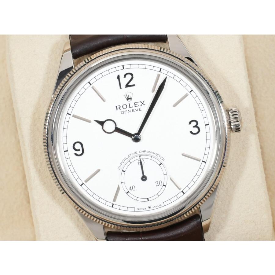 ロレックス 1908 Ref.52509 ホワイトゴールド ホワイト文字盤 革ベルト | ROLEX | 02