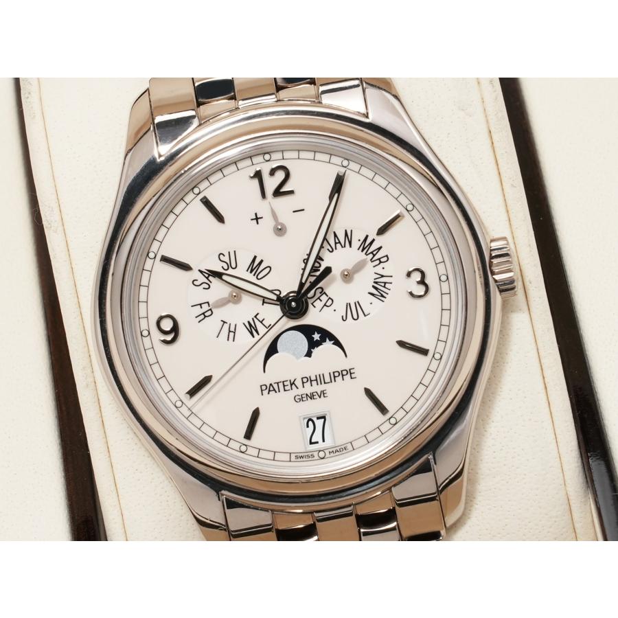 パテックフィリップ アニュアルカレンダー ムーンフェイズ Ref.5146/1G-001 ホワイトゴールド アイボリー文字盤 | PATEK PHILIPPE | 02