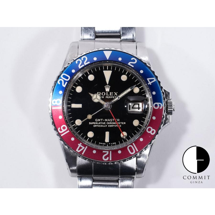 ロレックス GMTマスター Ref.1675M SS ブラック文字盤 | GMTマスター