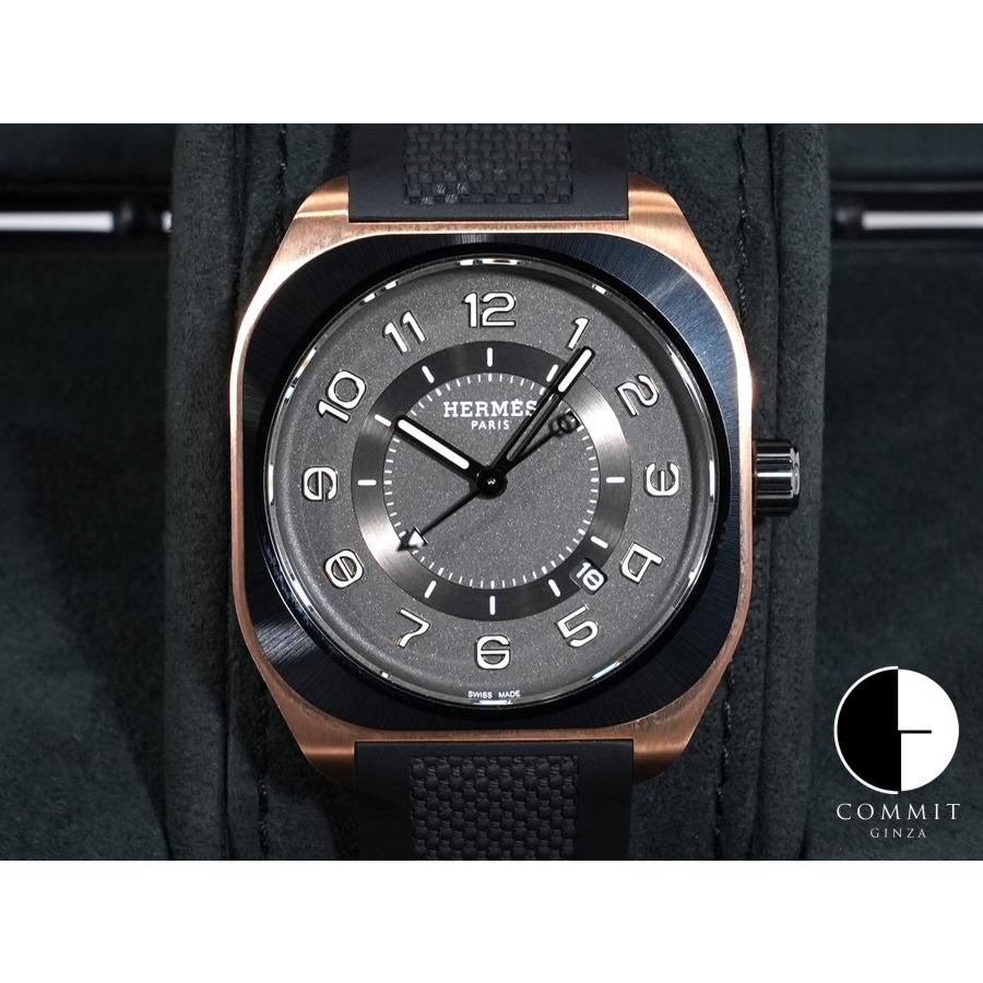エルメス H08 Ref.SP1.720 18KPG グレー文字盤 | HERMES
