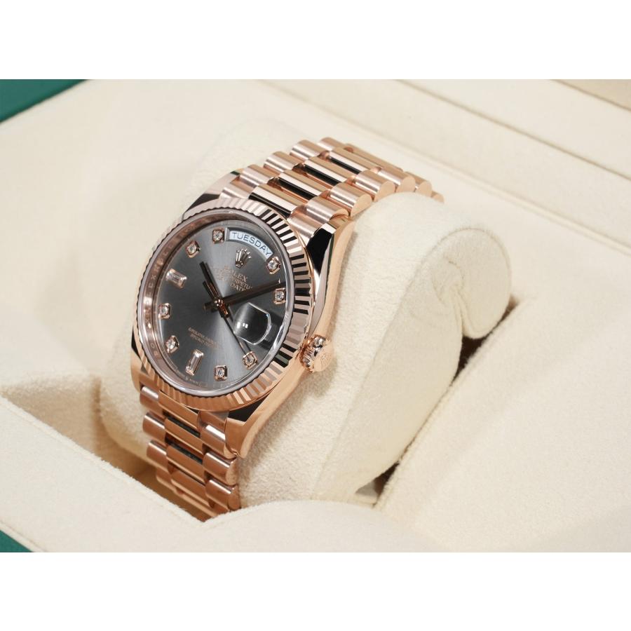 ロレックス デイデイト36 Ref.128235 エバーローズゴールド スレートx10Pダイヤ文字盤 | デイデイト | 03