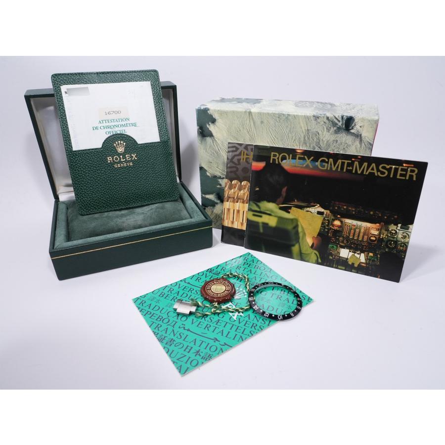 ロレックス GMTマスター Ref.16700 ステンレススチール ブラック文字盤 オイスターブレスレット | GMTマスター | 09