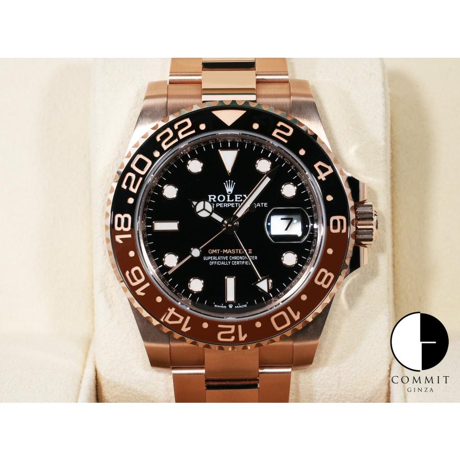 ロレックス GMTマスターII Ref.126715CHNR エバーローズゴールド ブラック文字盤 オイスターブレスレット | GMTマスター