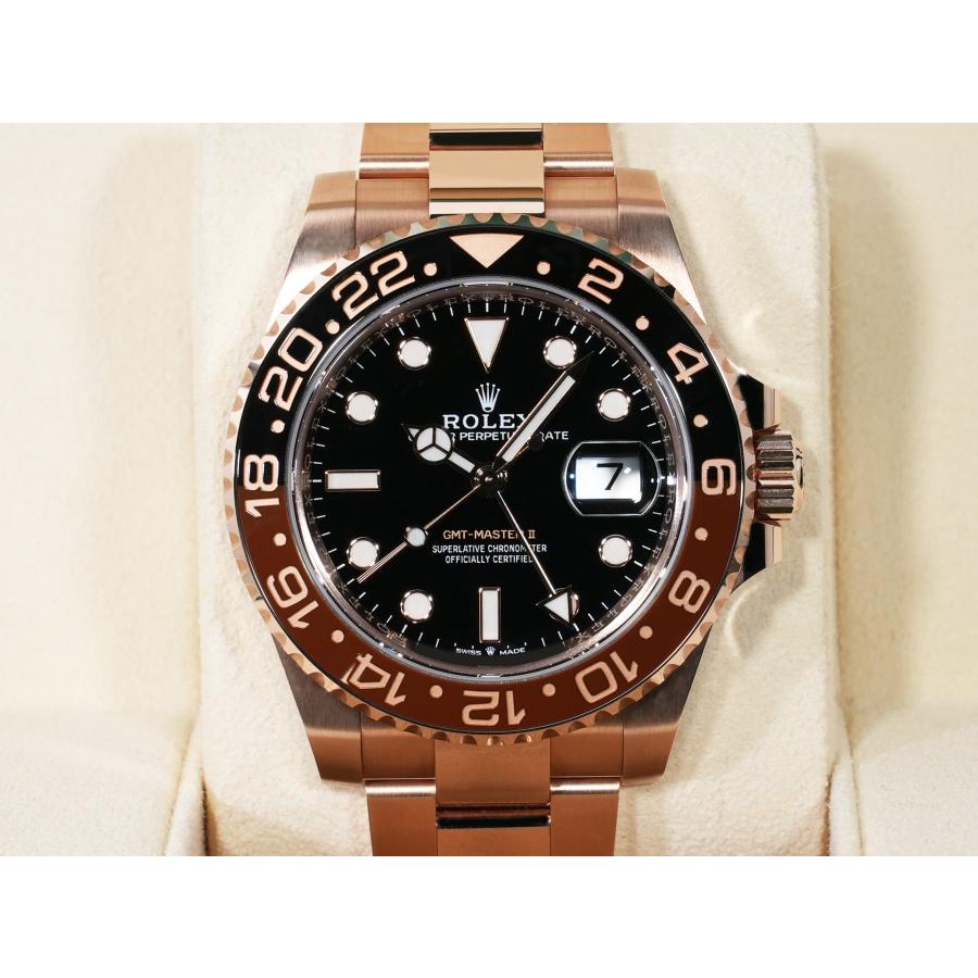 ロレックス GMTマスターII Ref.126715CHNR エバーローズゴールド ブラック文字盤 オイスターブレスレット | GMTマスター | 01